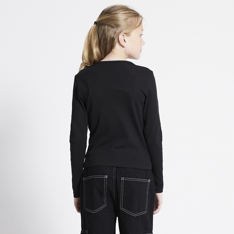 Ribbstrikket genser "Ramona"
